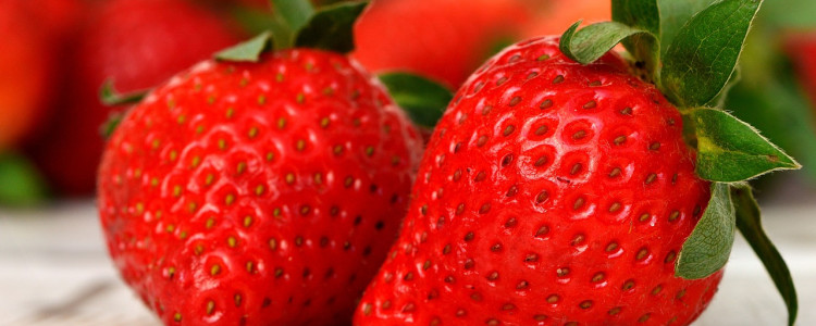 Seasonal strawberries