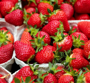 The strawberry as a symbol of love