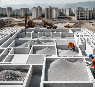 Polystyrene concrete in Almaty: availability and quality