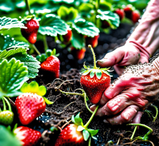 Pruning and Training Strawberry Plants for Optimum Yields